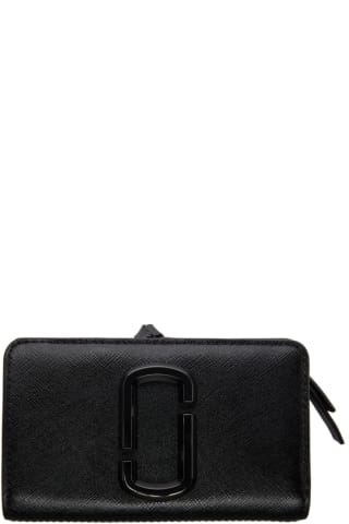 Marc Jacobs Black DTM The Snapshot Compact Wallet