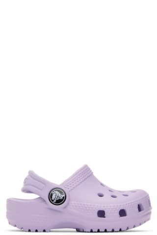 Crocs Baby Purple Classic Clogs
