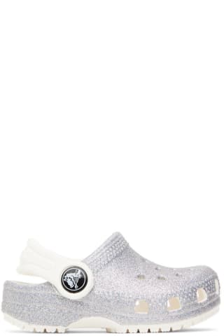 Crocs Baby Silver Classic Clogs