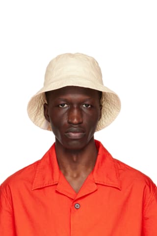질 샌더 버킷햇 Jil Sander Orange Cotton Bucket Hat,Light/Pastel Orange
