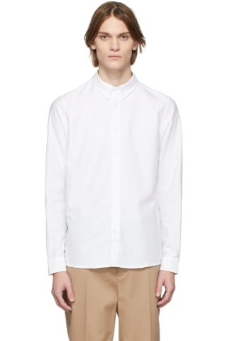 아페쎄 A.P.C. White Greg Shirt