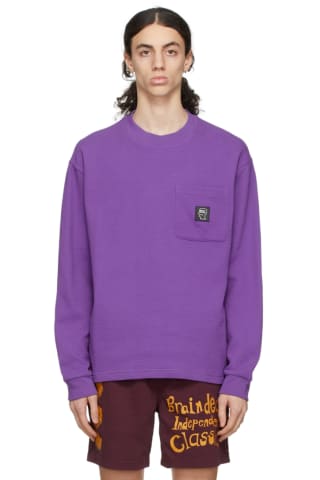 브레인 데드 Brain Dead Purple Core T-Shirt