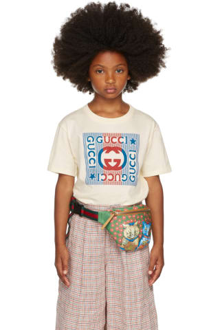 Gucci Kids Off-White Logo T-Shirt