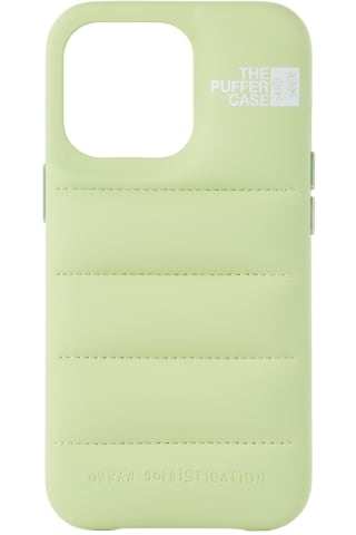 Urban Sophistication Green The Puffer iPhone 13 Pro Case