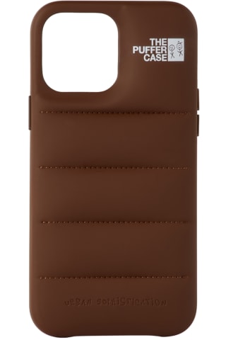 Urban Sophistication Brown The Puffer iPhone 13 Pro Max Case
