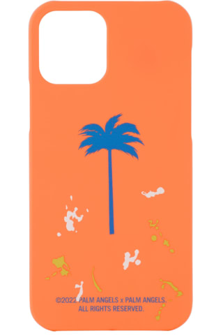 Palm Angels Orange Palm Tree iPhone 12/12 Pro Case