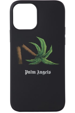 Palm Angels Black Broken Palm iPhone 12/12 Pro Case