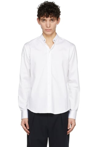 우영미 Wooyoungmi White Cotton Shirt