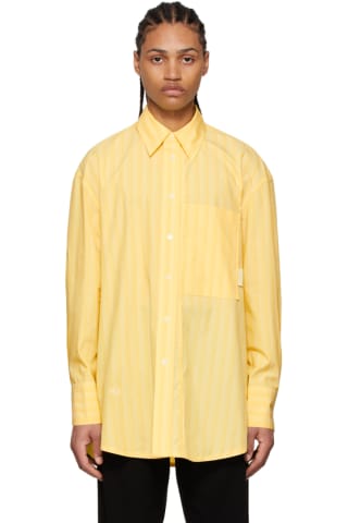 우영미 Wooyoungmi Yellow Cotton Shirt