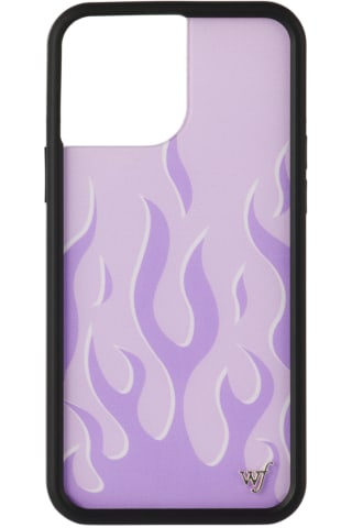 Wildflower Cases Purple Lavender Flames iPhone 13 Pro Max Case