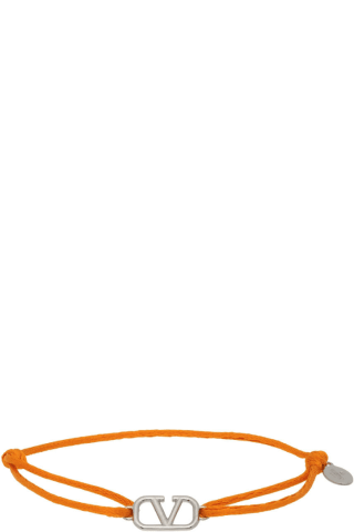 발렌티노 V로고 스트랩 팔찌 Valentino Orange VLogo Signature Bracelet,Goldfish
