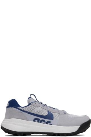 Nike Gray & Navy ACG Lowcate Sneakers