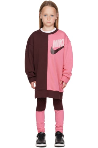 Nike Kids Pink & Burgundy Dance Sweatshirt