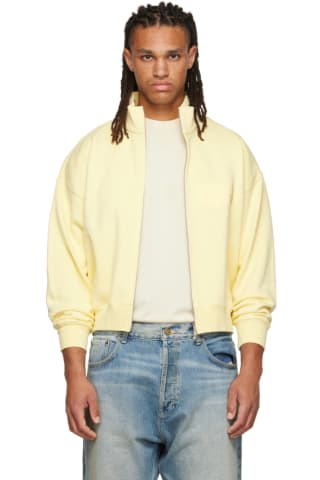 피어오브갓 에센셜 Essentials Yellow Full Zip Jacket,Canary