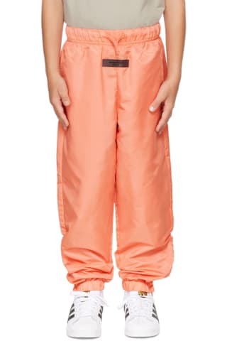 피어오브갓 에센셜 Essentials Kids Pink Nylon Track Pants,Coral
