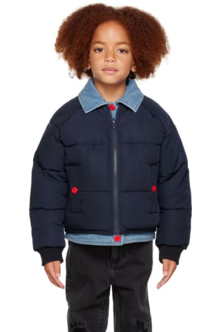 Marc Jacobs Kids Navy Layered Jacket
