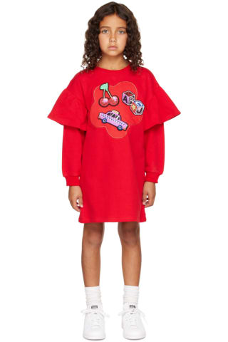 Marc Jacobs Kids Red Patch Dress