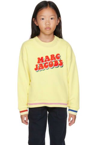 Marc Jacobs Kids Yellow Cosmic Nature Sweatshirt