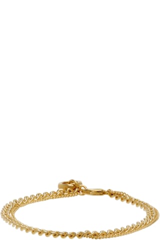 아페쎄 A.P.C. Gold Minimalist Bracelet