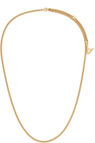 아페쎄 목걸이A.P.C. Gold Logo A Necklace