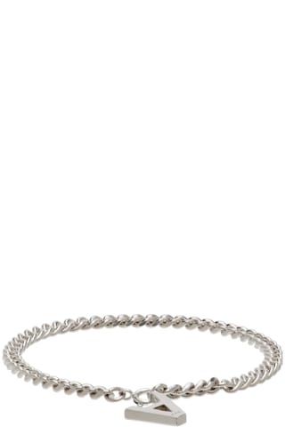 아페쎄 A 로고 팔찌 A.P.C. Silver Logo A Bracelet