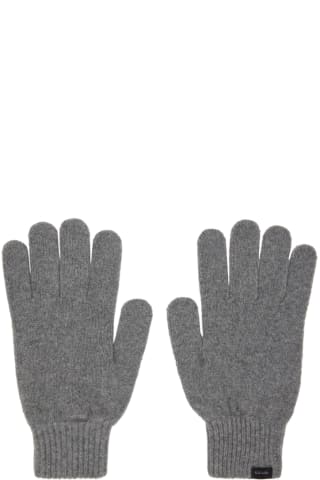 폴 스미스 Paul Smith Gray Cashmere Gloves
