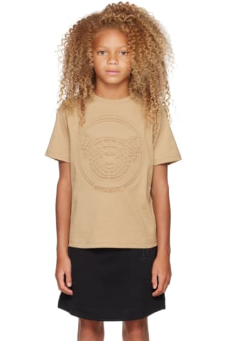 Burberry Kids Beige Thomas Bear T-Shirt
