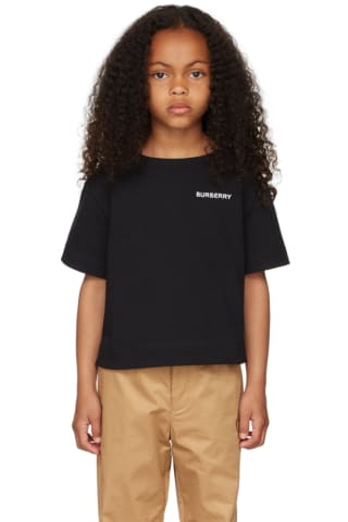 Burberry Kids Black & Beige Mandie T-Shirt