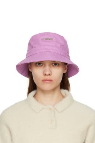 자크뮈스 Jacquemus Purple Le Papier Le Bob Gadjo Bucket Hat