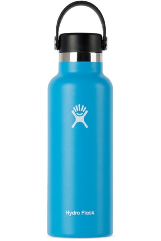 Hydro Flask Blue Standard Mouth Bottle, 18 oz
