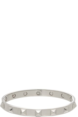 발렌티노 Valentino Silver Rockstud Cuff Bracelet