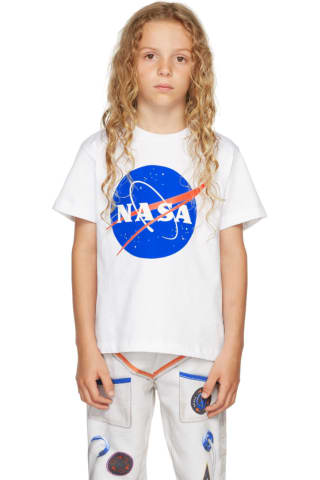 Molo Kids White Rame T-Shirt