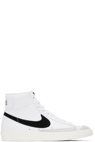 나이키 Nike White &amp; Black Blazer Mid 77 Vintage Sneakers