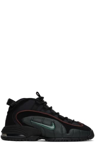 나이키 Nike Black Air Max Penny Sneakers