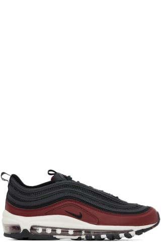 나이키 Nike Red &amp; Black Air Max 97 Sneakers,Team Red