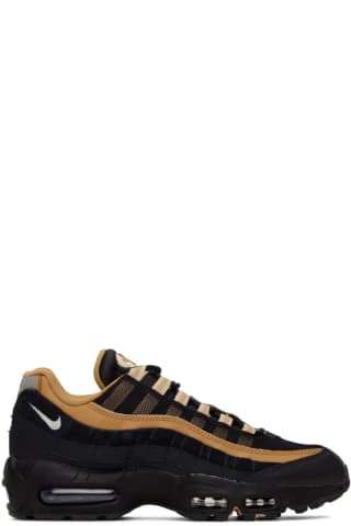 나이키 Nike Black & Gold Air Max 95 Sneakers