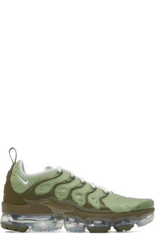 나이키 Nike Green Air Vapormax Plus Sneakers,Oil Green