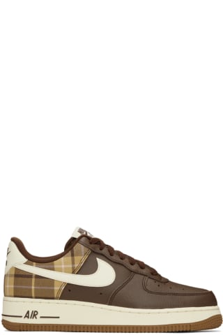 나이키 에어포스 1 07 남성 스니커즈 Nike Brown Air Force 1 07 LX Sneakers,Cacao wow