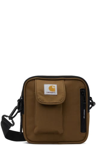 칼하트 칼하트WIP Carhartt Work In Progress Brown Essentials Messenger Bag,Tamarind, image