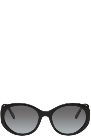 마크 제이콥스 Marc Jacobs Black Round Sunglasses,Black, image