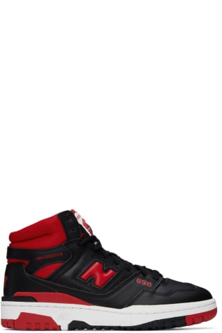 뉴발란스 New Balance Black & Red 650R Sneakers