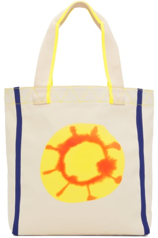 PS by 폴 스미스 Paul Smith Off-White Graphic Tote,Multicolor