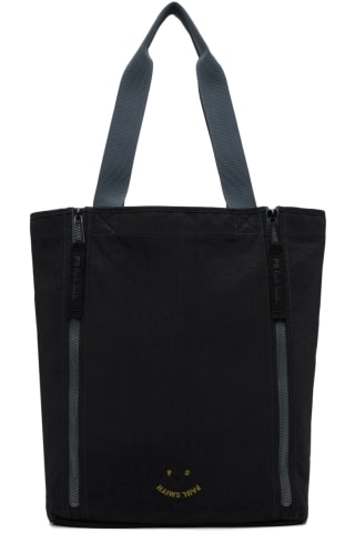 PS by 폴 스미스 Paul Smith Black Happy Tote,Black, image