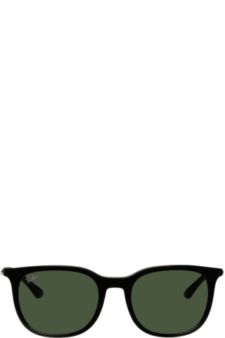 레이밴 선글라스 Ray-Ban Black RB4386 Sunglasses,Black, image