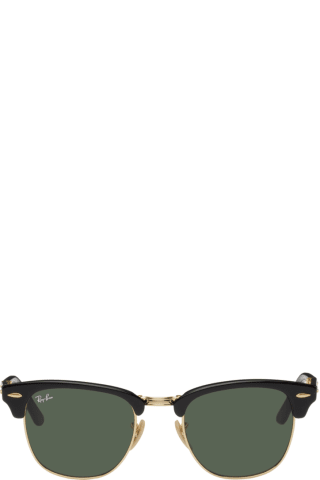 레이밴 선글라스 Ray-Ban Black 클럽마스터 Clubmaster Folding Sunglasses