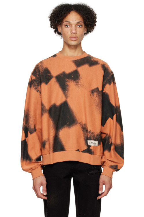 ADER error Orange Tenit Sweatshirt,Salmon