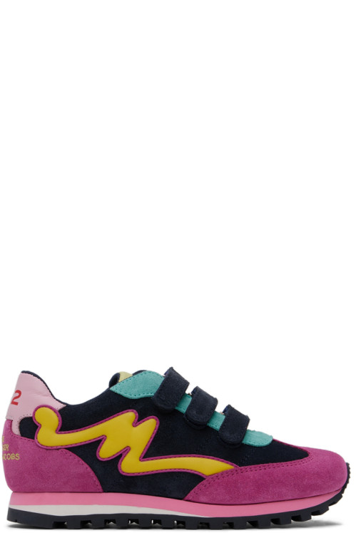 Marc Jacobs Kids Multicolor The Jogger Sneakers
