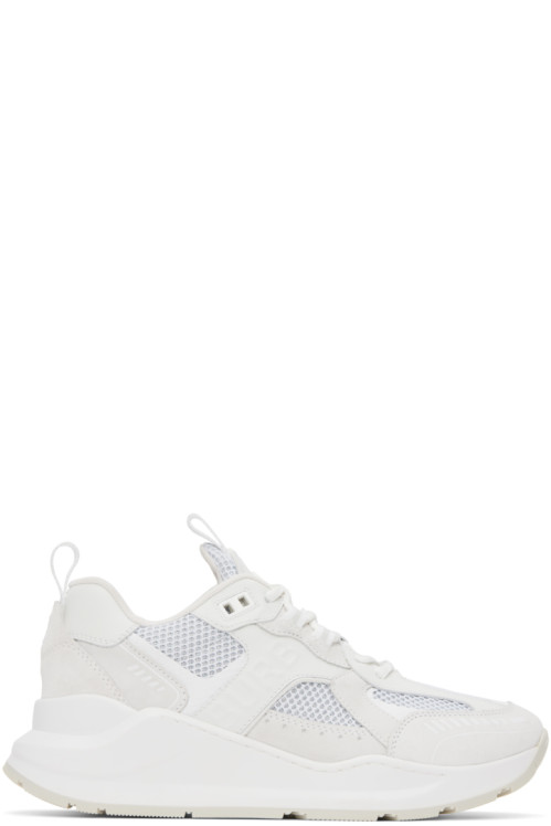 버버리 Burberry White Sean Sneakers,White,image