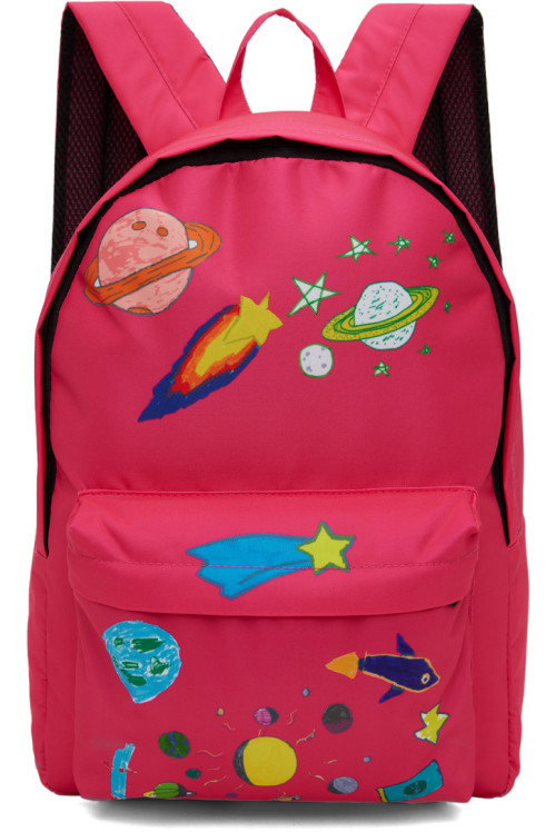 Kids Worldwide SSENSE Exclusive Kids Pink Backpack