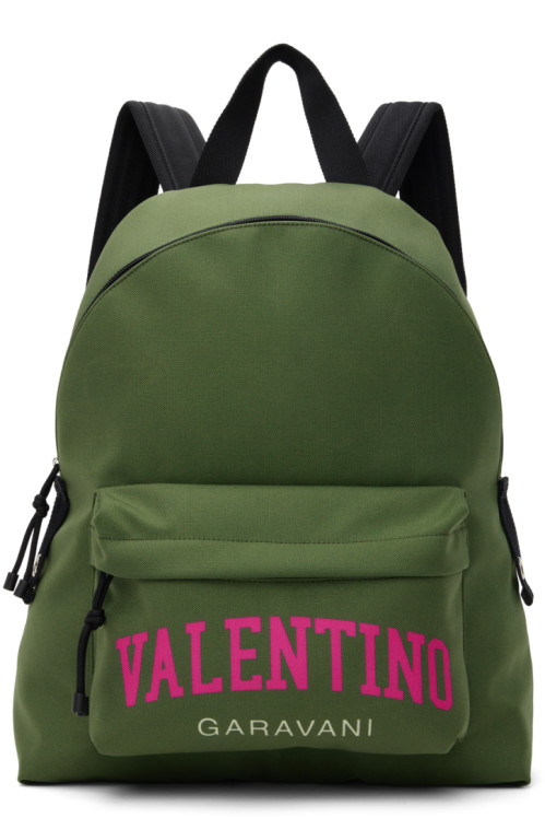 Valentino Garavani Green University Backpack